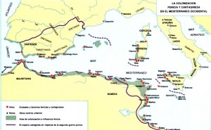 Mapas Colonias de Fenicia