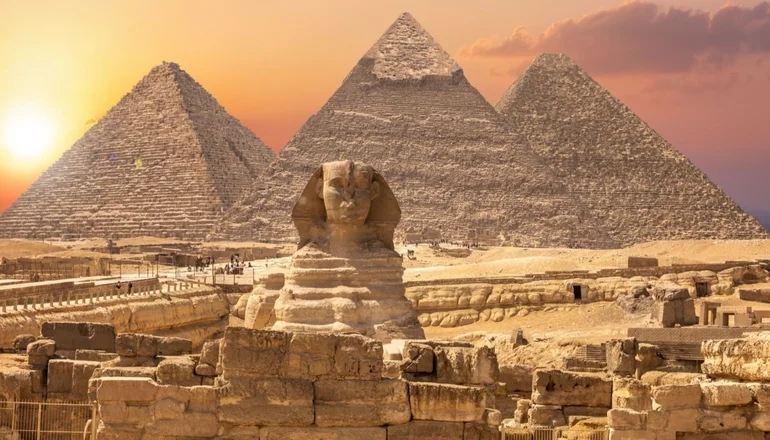 Pirámides de Egipto, historia